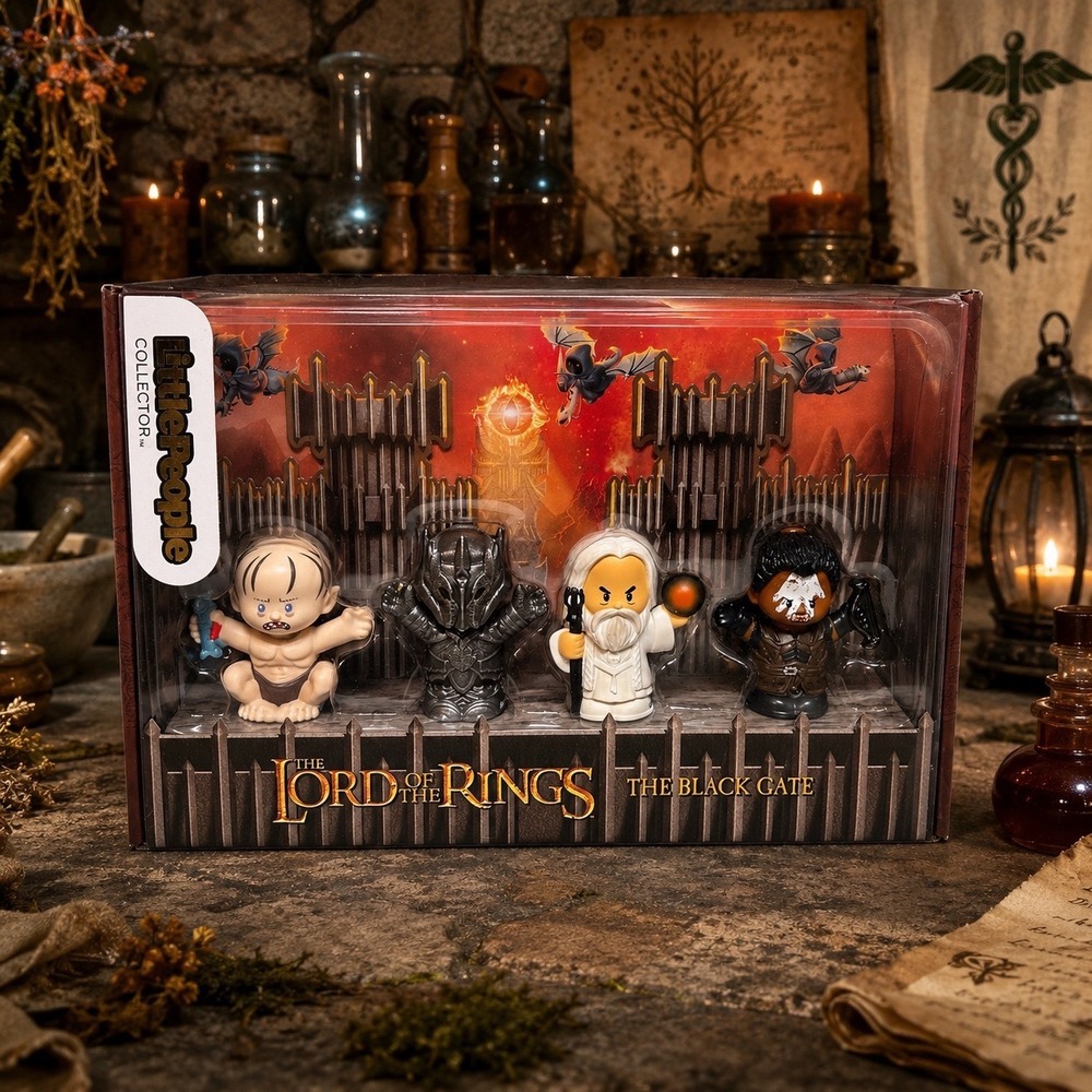 Fisher-Price Little People Lord of the Rings The Black Gate Set NEW